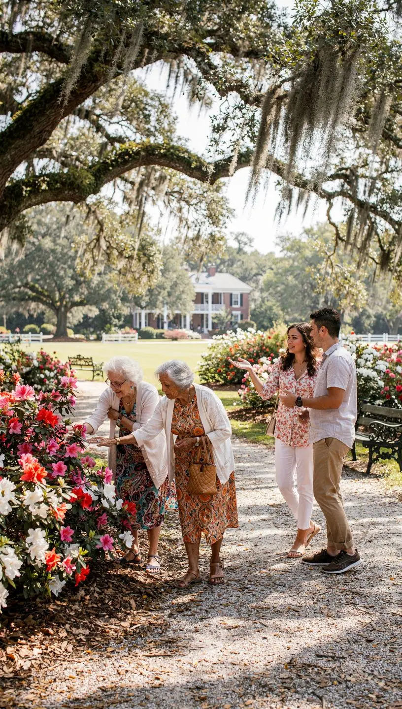 Кулинарный опыт с дегустацией местных блюд на фоне живописных улиц Чарлстона.